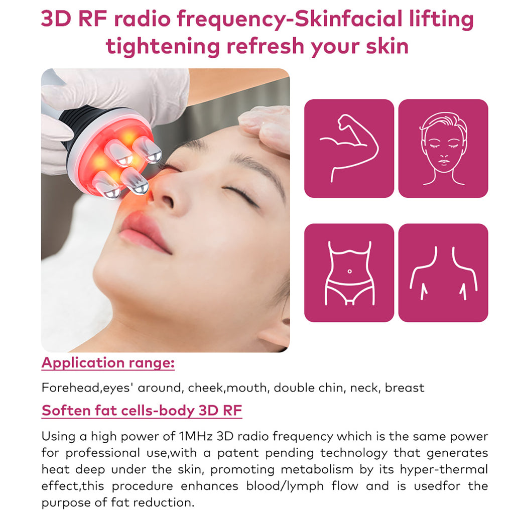 Mesin Kavitasi Ultrasonik 80K & RF SQ154D Max 11-dalam-1 dengan Pad Laser + Mikroarus
