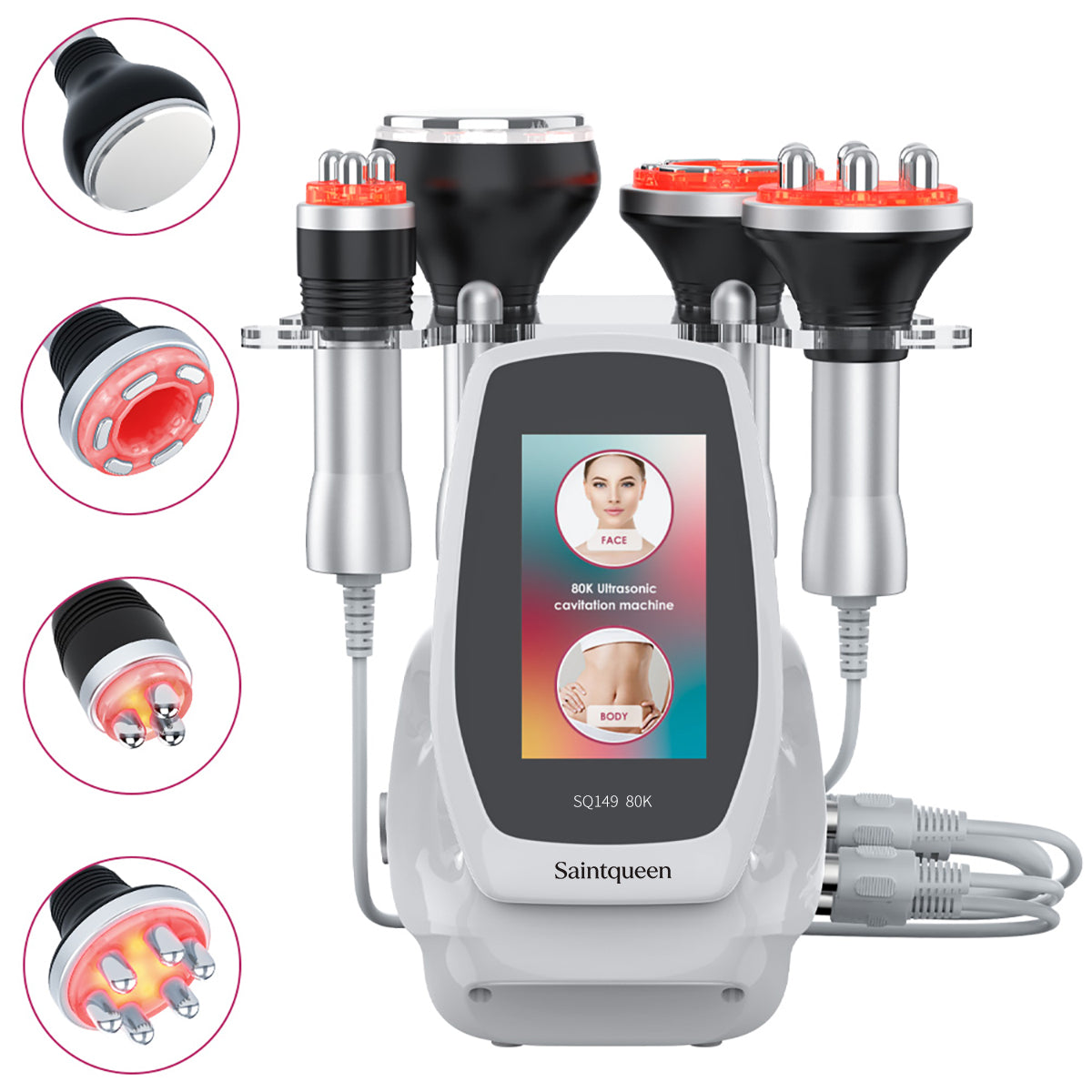 Mesin Kavitasi Ultrasonik 80K & RF SQ149 Basic 4-dalam-1 Imej utama