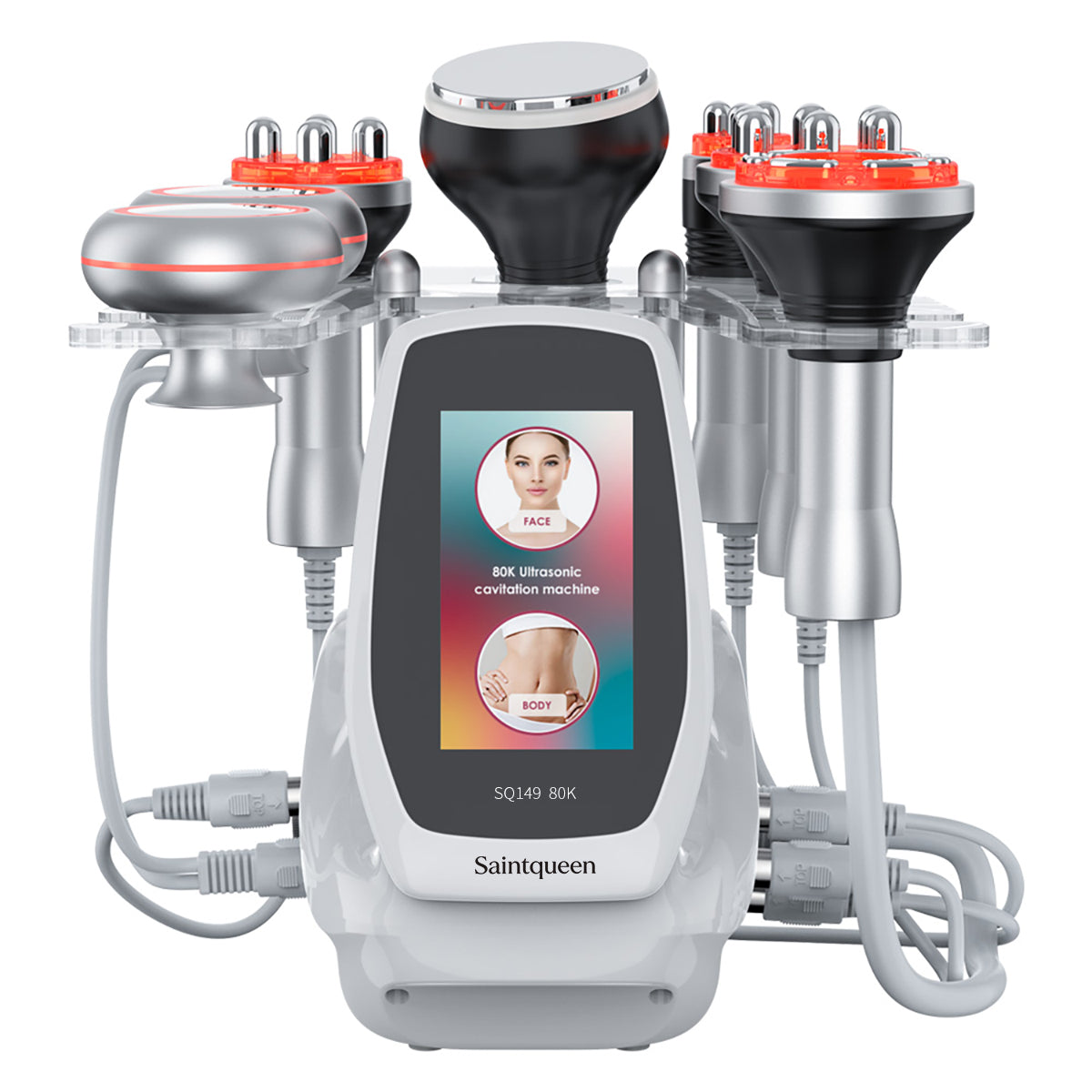 Mesin Kavitasi Ultrasonik 80K, RF & EMS SQ149 Pro 6-dalam-1