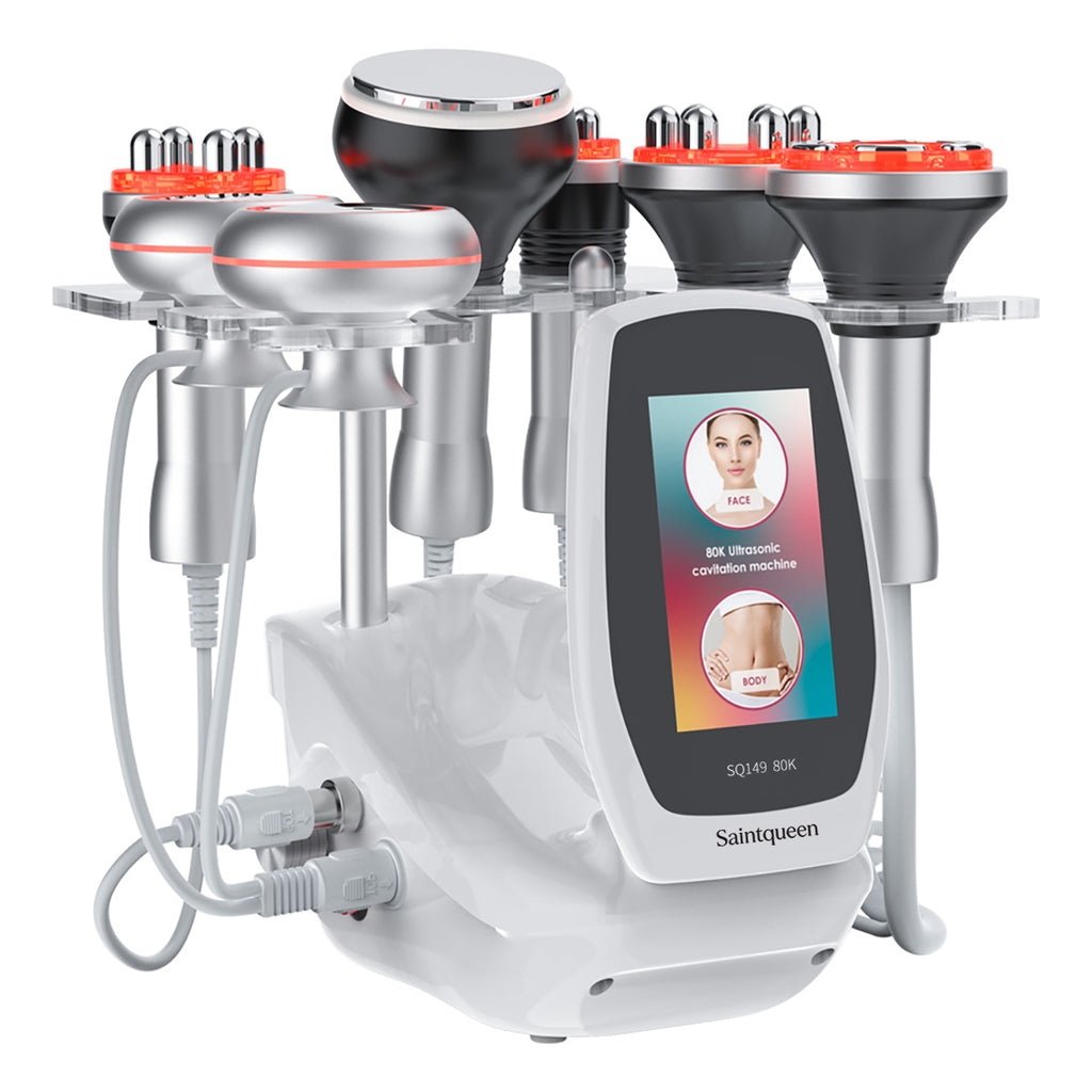 Mesin Kavitasi Ultrasonik 80K, RF & EMS SQ149 Pro 6-dalam-1