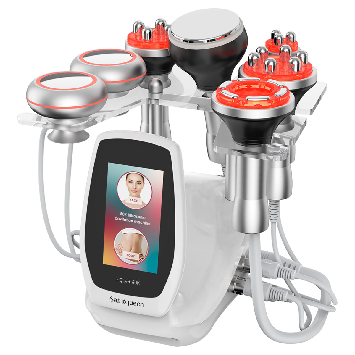 Mesin Kavitasi Ultrasonik 80K, RF & EMS SQ149 Pro 6-dalam-1