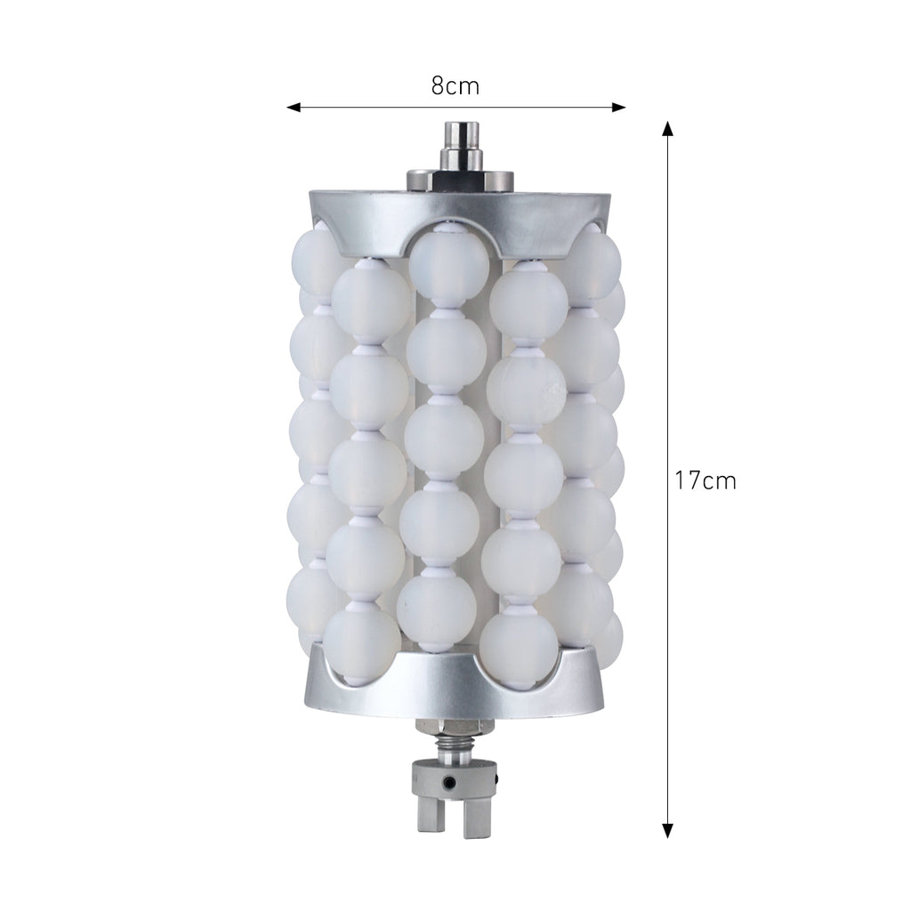 Mesin Urut Bebola Dalaman SQ160A dengan Mampatan Berputar 360°, Getaran Mikro & Cahaya LED