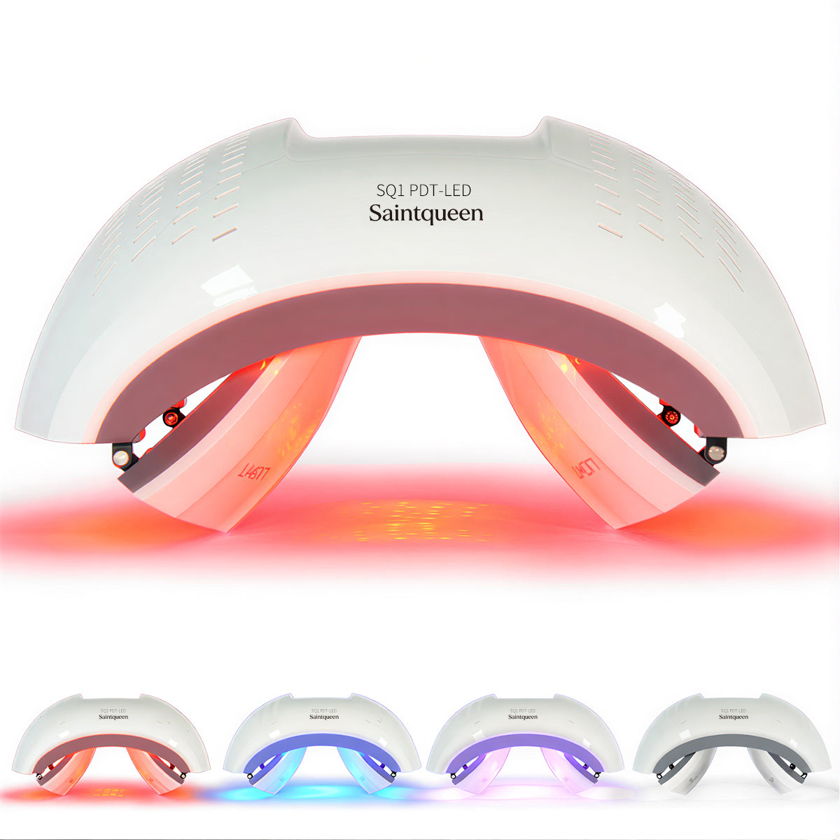 Peranti Terapi Cahaya LED SQ1 292 LED, 4 Mod Merah, Biru & Inframerah