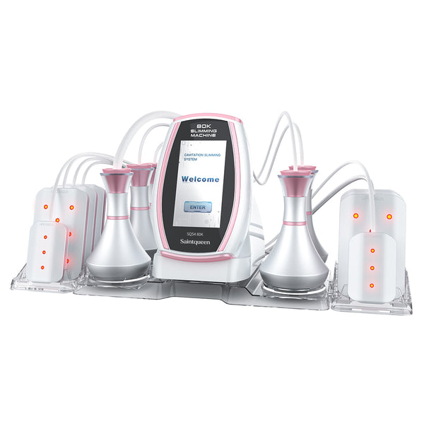 Mesin Kavitasi 80K, RF, Lipo Laser & Urutan Vakum SQ54 Pro 6-dalam-1