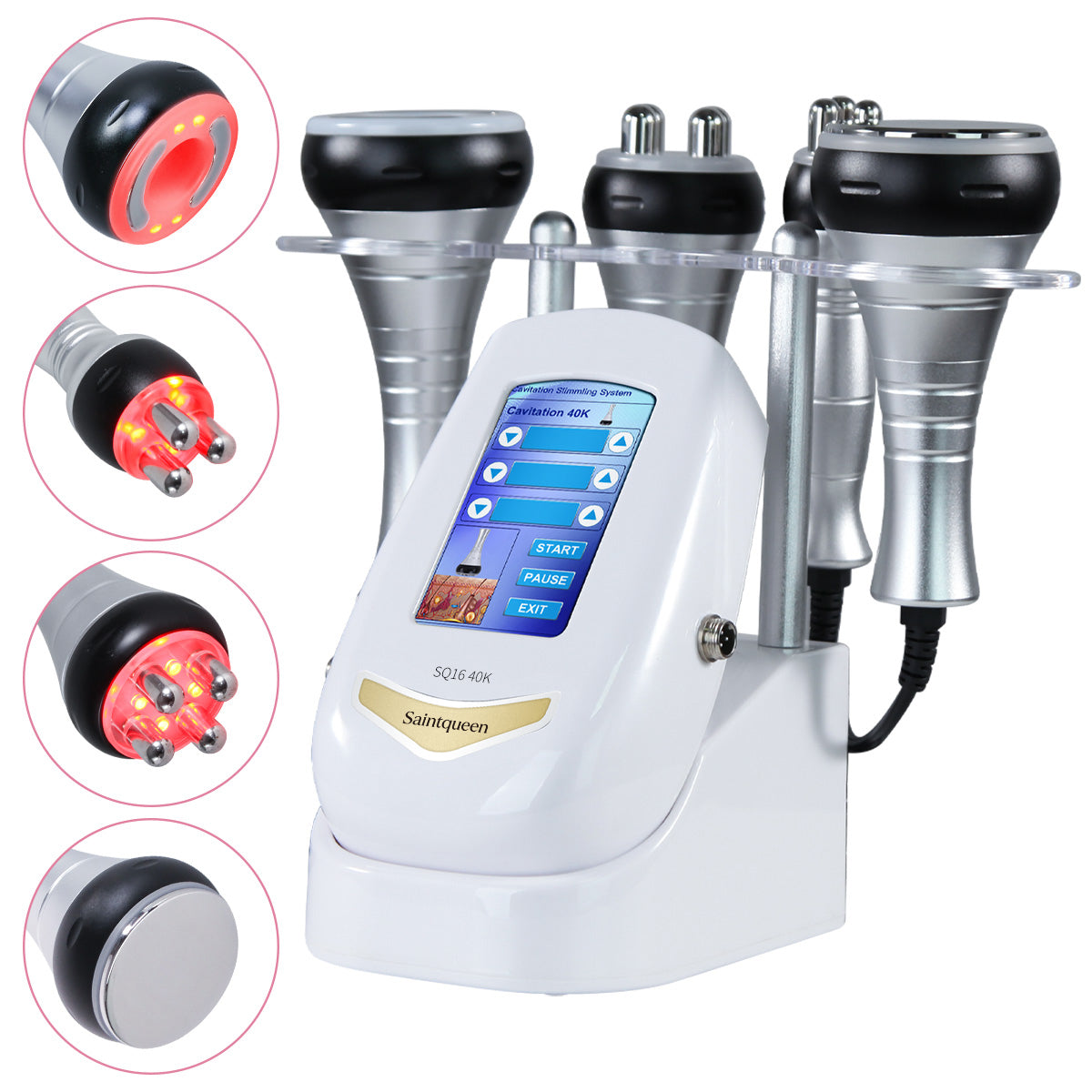 Mesin Kavitasi Ultrasonik 40K & RF SQ16B Basic 4-dalam-1