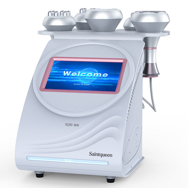 Mesin Kavitasi Ultrasonik 80K & RF SQ90A Pro 5-dalam-1