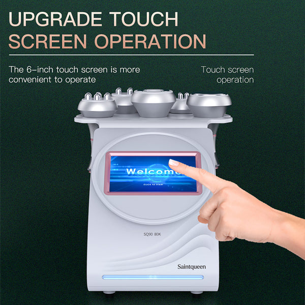 Mesin Kavitasi Ultrasonik 80K & RF SQ90A Pro 5-dalam-1