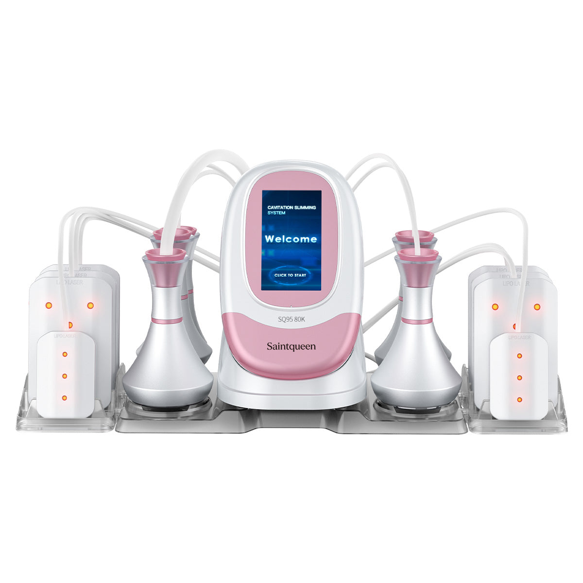 Mesin Kavitasi 80K, RF, Vakum & Lipo Laser SQ95C Pro 6-dalam-1