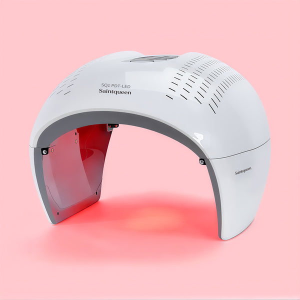 Peranti Terapi Cahaya LED SQ1 292 LED, 7 Mod Merah, Biru & Hijau