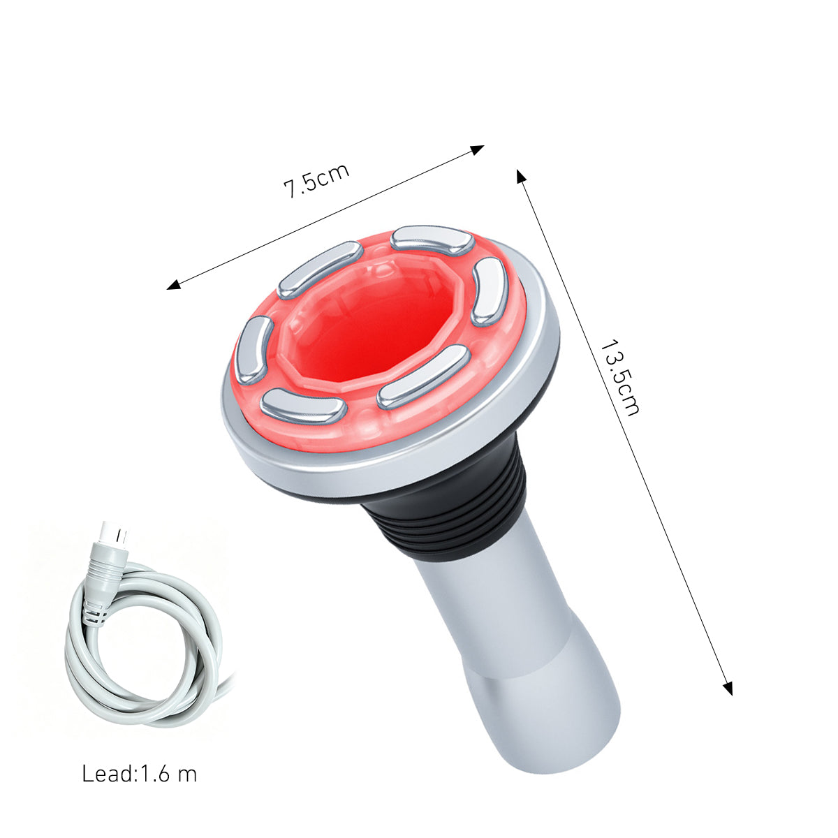 Mesin Kavitasi Ultrasonik 80K & RF SQ166 Ultra 13-dalam-1 dengan Pad Laser + Mikroarus