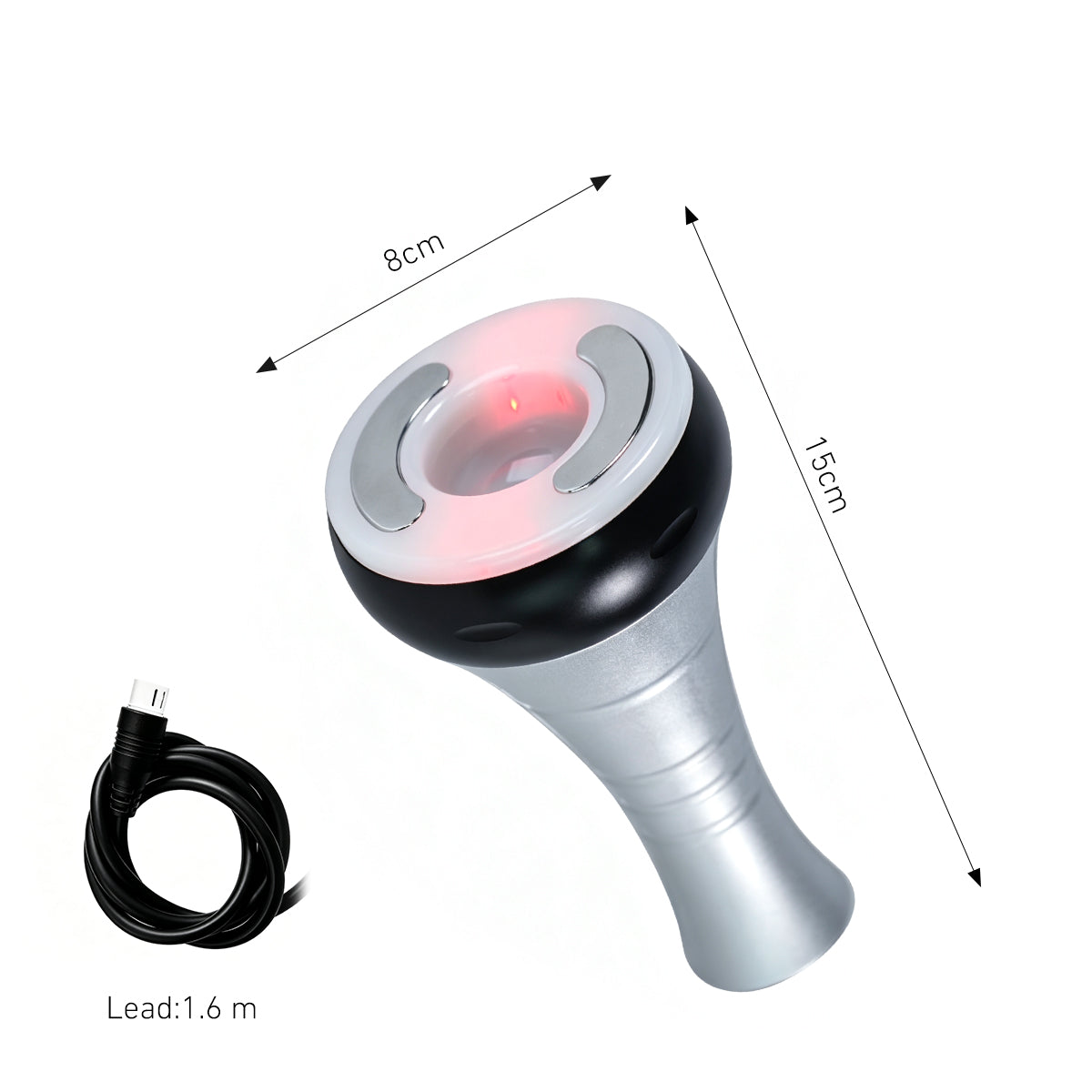 Mesin Kavitasi Ultrasonik 40K & RF SQ48 Plus 9-dalam-1 dengan Pad Laser